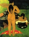 Tahitian Women Bathing Paul Gauguin nude impressionism